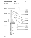 Схема №4 S4892KG с изображением Шарнир для холодильника Aeg 8996710721847